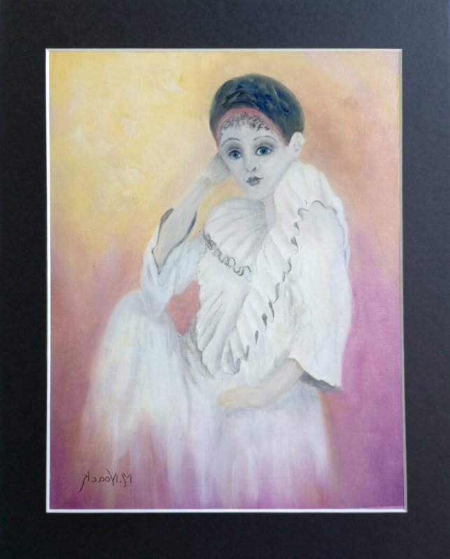 Ponder 11x14 Matted Oil Painting